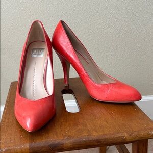 Red High Heel Pumps dolce vita